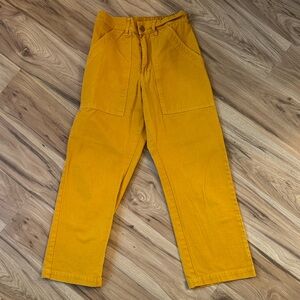 Big Bud Press Work Pants - Mustard Yellow